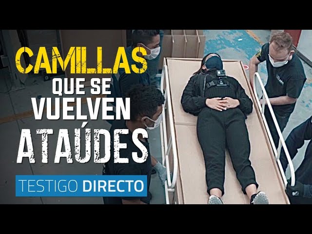Testigo Directo: Camilla de cartón que se convierte en ataúd una solución para Ecuador arrasado por la pandemia