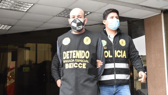 La policía peruana delincuente conocido como 
