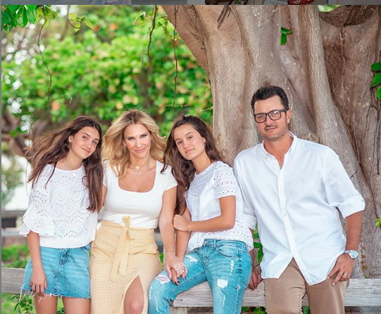 El esposo de Camila Canabal, Francisco Blavia, fue el único que no se infectó. Foto: Instagram