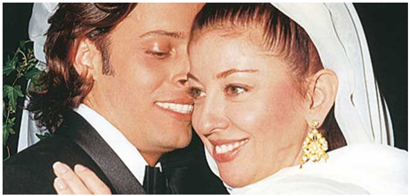 Mimí Lazo y Luis Fernández se casaron en diciembre de 1996. Foto Cortesía