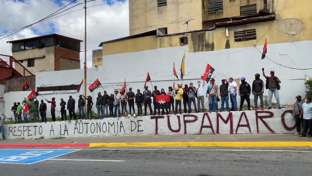Los militantes de Tupamaro entregaron un documento en el TSJ y exigieron el respeto al debido proceso