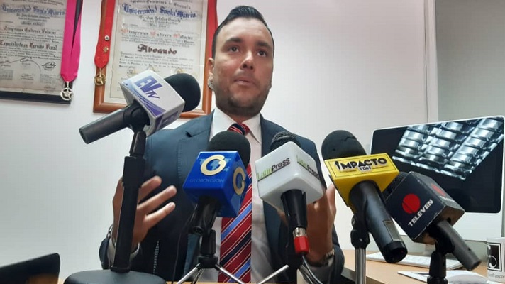 El abogado Gianfranco Cultrera denunció que desde el estado Anzoátegui opera una red de extorsión