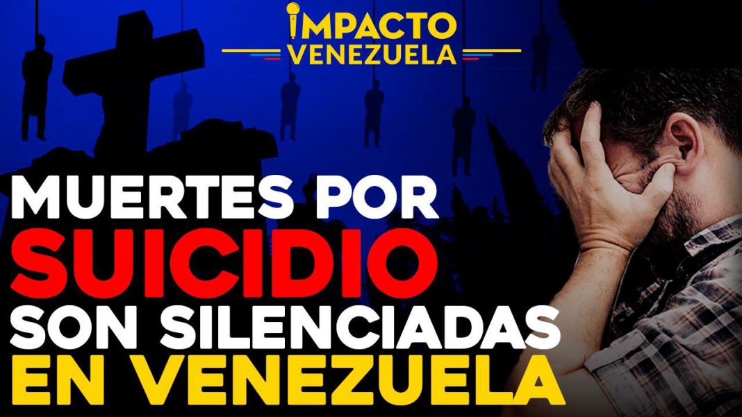 Los suicidios en Venezuela se han incrementado en los últimos años, como consecuencia de la crisis