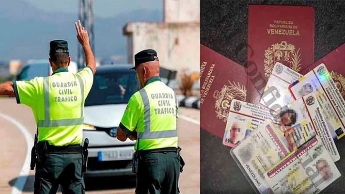 Las fuerzas de seguridad detuvieron en España a 293 personas por usar licencias de conducir venezolanos falsos. Los obtenían de grupos criminales ubicados en Venezuela y que luego trataban de canjear por el carné español.