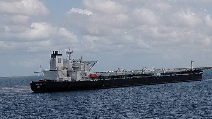 Los tanqueros propiedad de Pdvsa, Colón y Parnaso, cruzan en estos momentos el Océano Atlántico. Van cargados con alrededor de 1,2 millones de barriles de crudo pesado.