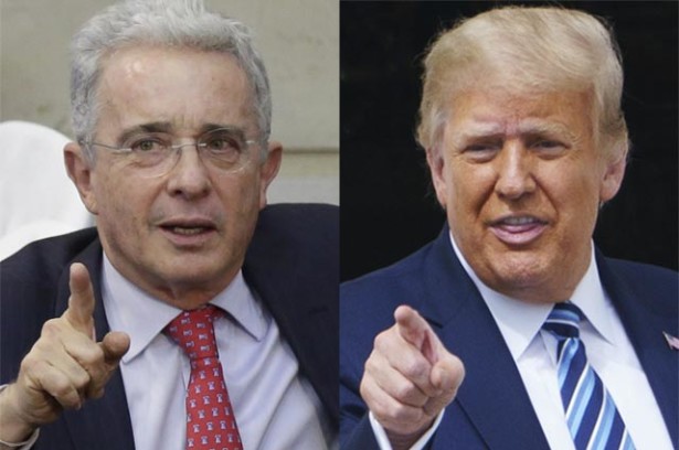 Trump-llama-Álvaro-Uribe-héroe-aliado-contra-Castro-Chavismo