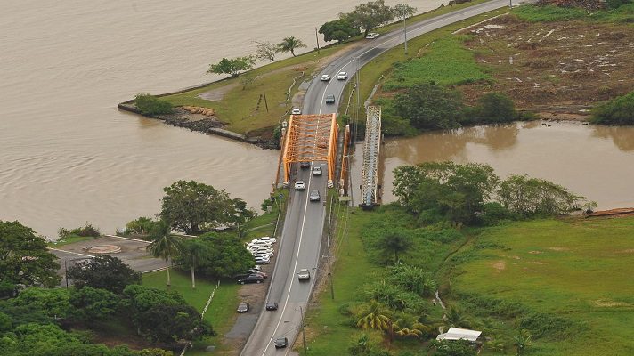 Este es el puente Godineau, donde la policía de Trinidad y Tobago encontró a los migrantes venezolanos. Foto cortesía