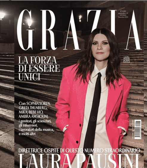 Laura Pausini es una de las consentidas de la prensa italiana. Foto: Instagram