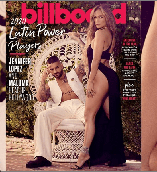 Jennifer López y Maluma han promovido su película en varios medios. Foto: Instagram