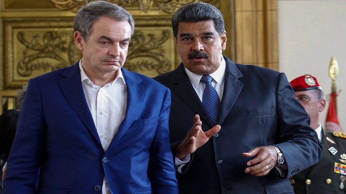 El expresidente del Gobierno español, José Luis Rodríguez Zapatero está en Caracas. Aseguró este domingo que no reconocer las elecciones 