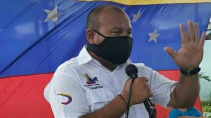El alcalde del municipio Pampán del estado Trujillo, Stalin Nava, falleció este lunes por COVID-19. El deceso se produjo luego de varios días en tratamiento por esta enfermedad.