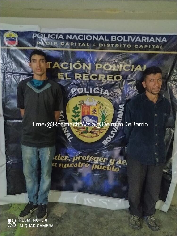 ATRAPADOS: dos secuestradores de menores en Caracas