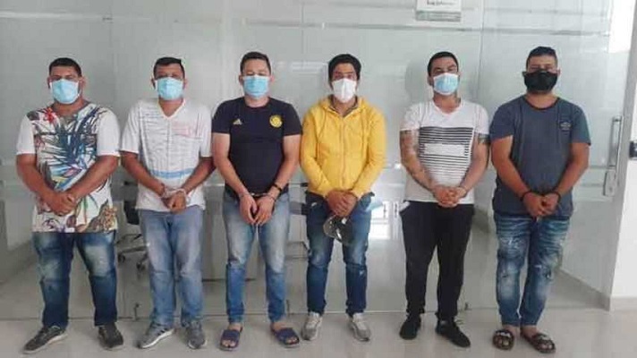 Las autoridades de Colombia desmantelaron una red de sicarios de la banda Los Rastrojos, de origen paramilitar. Detuvieron a seis de sus miembros que al parecer están involucrados en el asesinato de 14 personas en Cúcuta. La información la suministró la Fiscalía del país vecino.