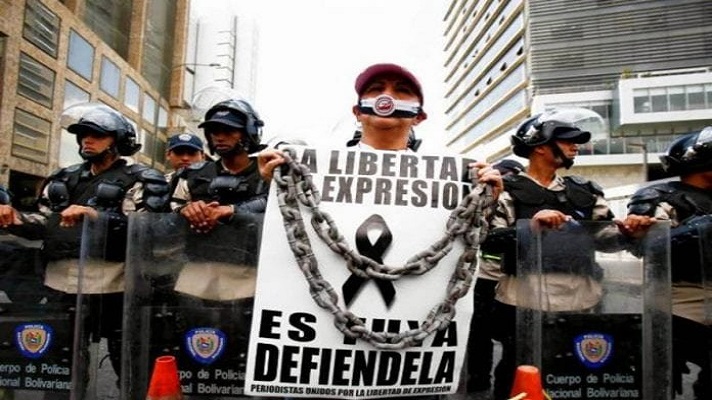 Durante febrero, se produjeron en Venezuela 38 violaciones a la libertad de expresión en 19 casos distintos. La información la dio a conocer la ONG Espacio Público.