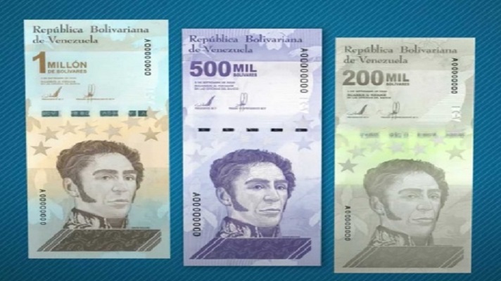 Asdrúbal Oliveros, director de Ecoanalítica, le da poca vida a los nuevos billetes de Bs. 200.000, Bs. 500.000 y Bs. 1.000.000. Es más, dijo que su 