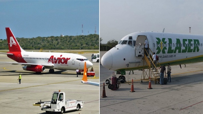 Las líneas aéreas Avior y Laser decidieron suspender sus operaciones desde y hacia el estado Nueva Esparta. La medida obedece al aumento de casos de COVID-19. También a la radicalización de la cuarentena decretada por Nicolás Maduro.