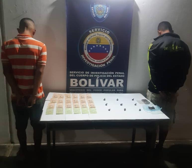Por posesión de marihuana detuvieron a dos jóvenes en el estado Bolívar
