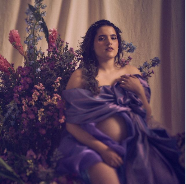 Camila, la hija de Alejandro Fernández, compartió la evolución de su embarazo. Foto: Instagram