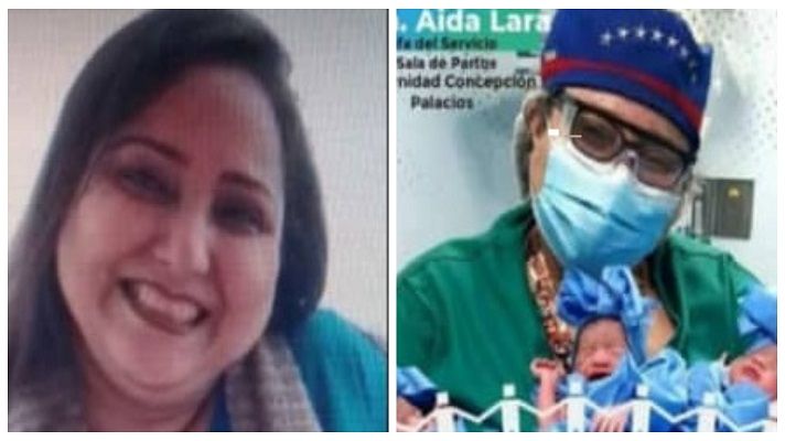 Aida Lara, jefa de la sala de partos de la Maternidad Concepción Palacios, falleció como consecuencia de la COVID-19.