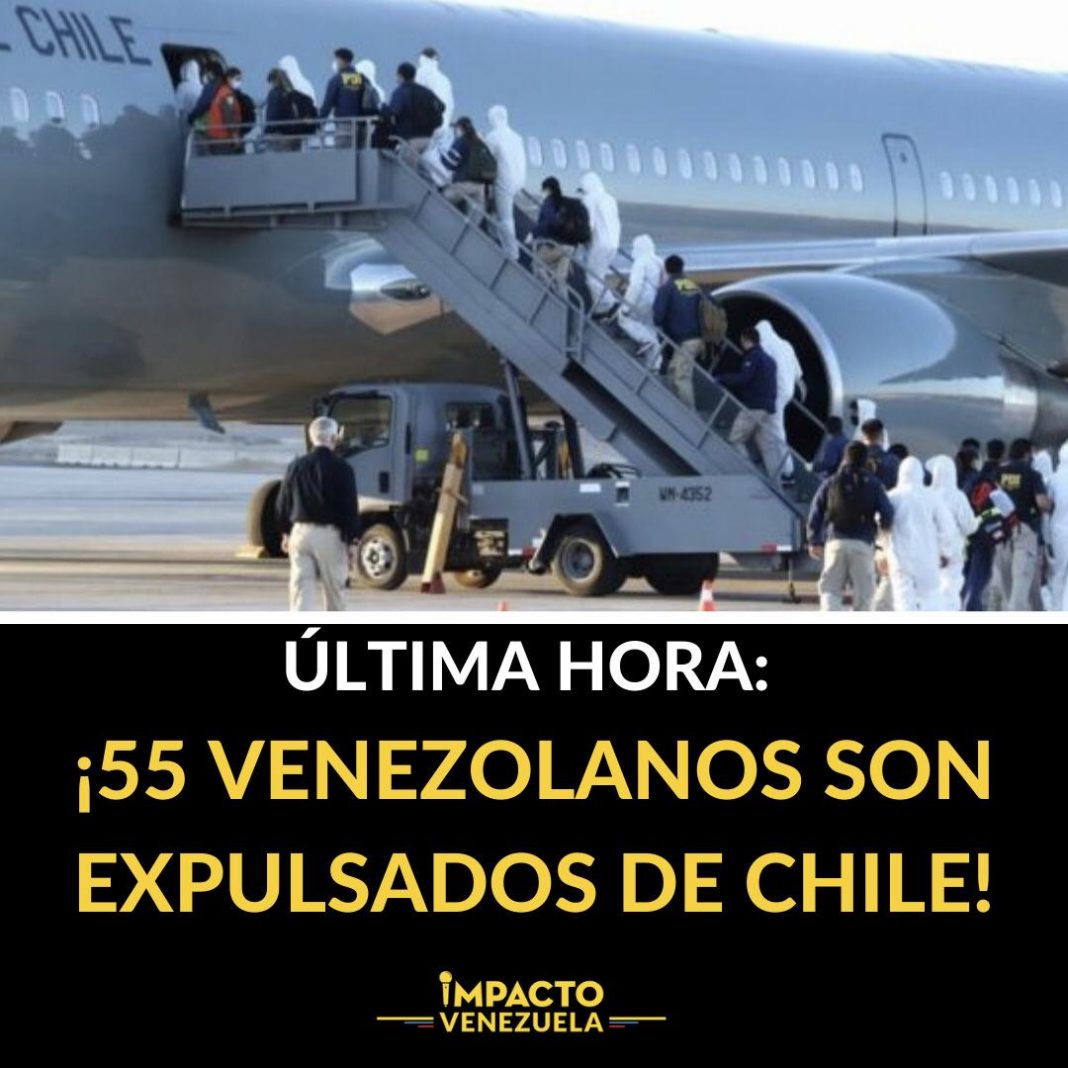 Venezolanos deportados en Chile
