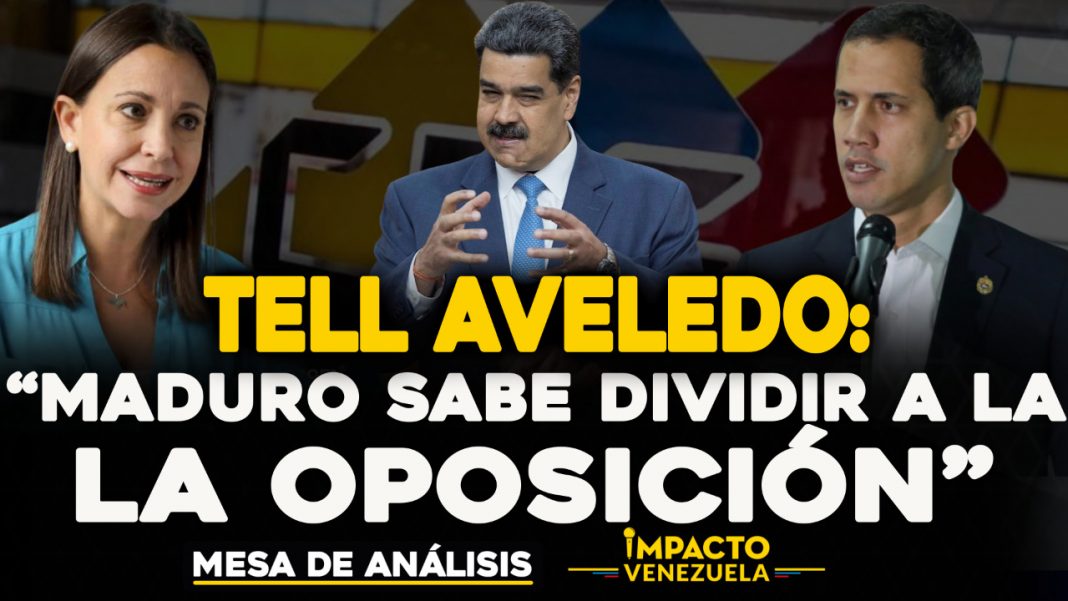 TELL AVELEDO: “Maduro sabe dividir a la oposición”