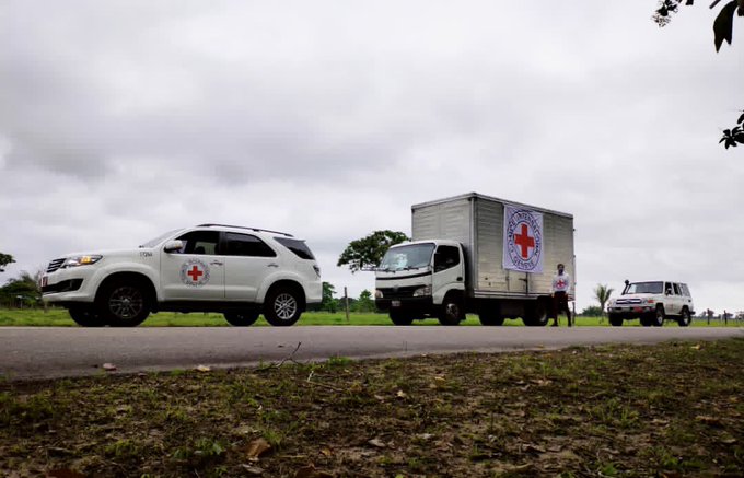 El Comité Internacional de la Cruz Roja (CICR) llevó 1.500 kilos de insumos médicos a La Victoria, en Apure. Entregó los insumos al ambulatorio de la localidad para los afectados por los enfrentamientos con la disidencia de las FARC.