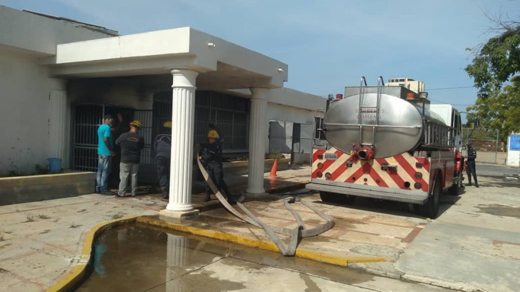 CNPV denuncia incendio en su sede de Sucre