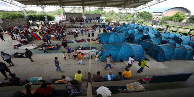 Lucas Gómez, gerente de Fronteras de Colombia, confirmó que se detectó un brote de COVID-19 en los albergues de desplazados en Arauquita.