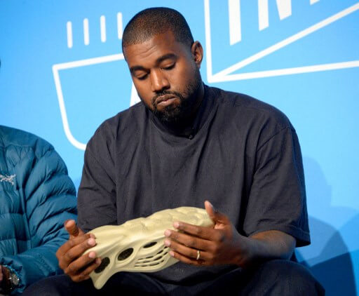 Kanye West ha estado detrás de varios diseños. Foto: AFP