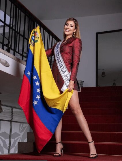 Mariángel Villasmil al despedirse de la Quinta Miss Venezuela. Foto Instagram