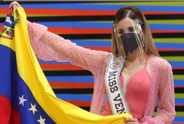 Miss Venezuela cumple su sueño de pisar Maiquetía