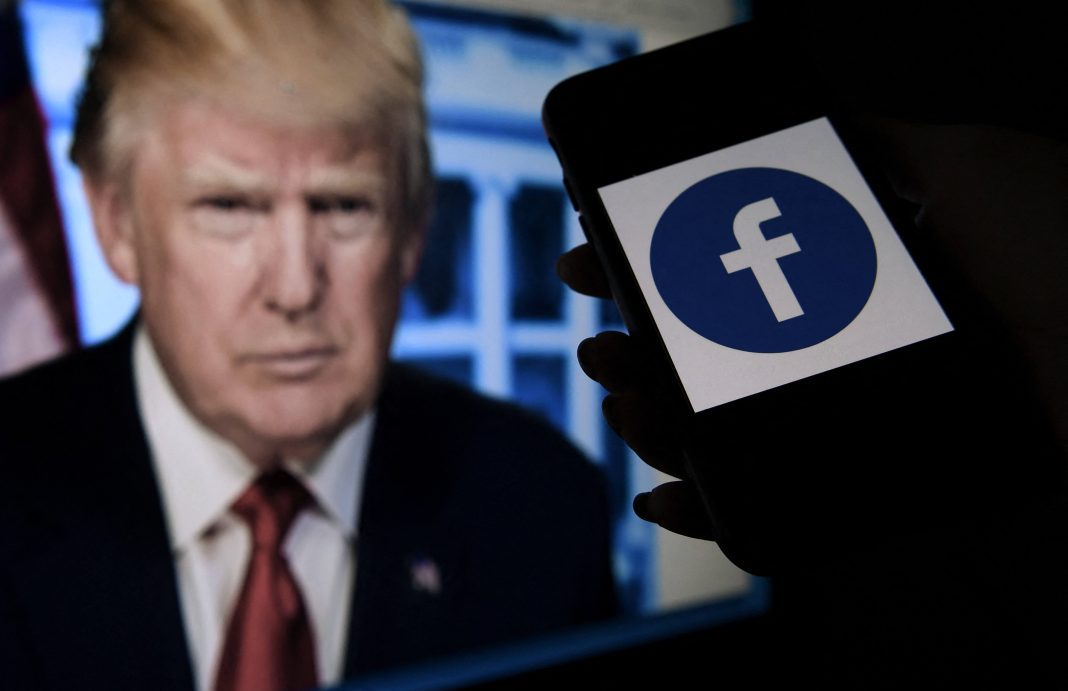 Facebook sanciona por dos años a Donald Trump