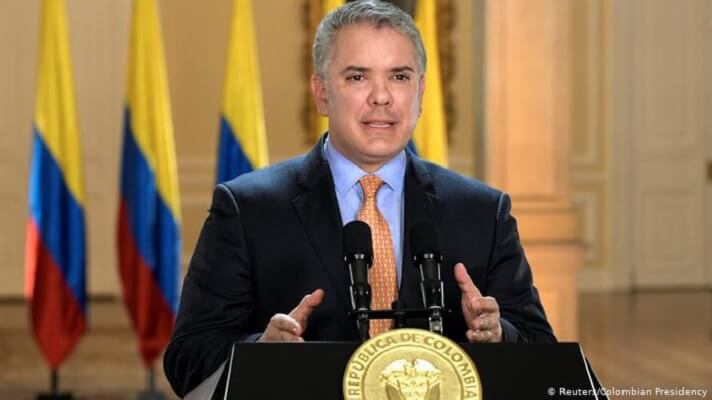 El presidente de Colombia, Iván Duque, ratificó la importancia del Estatuto de Protección temporal como 