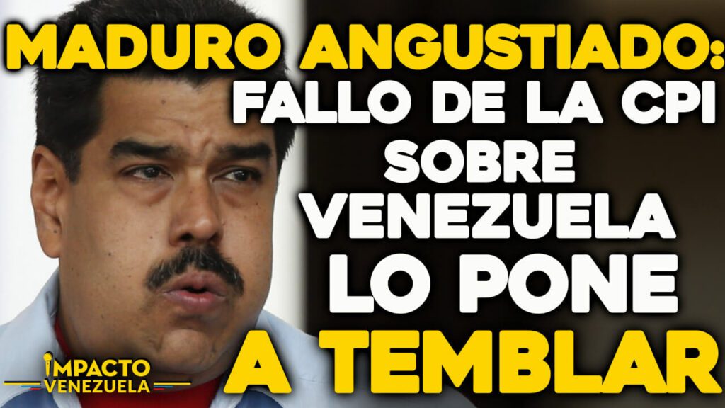 Maduro angustiado 2 - Impacto Venezuela