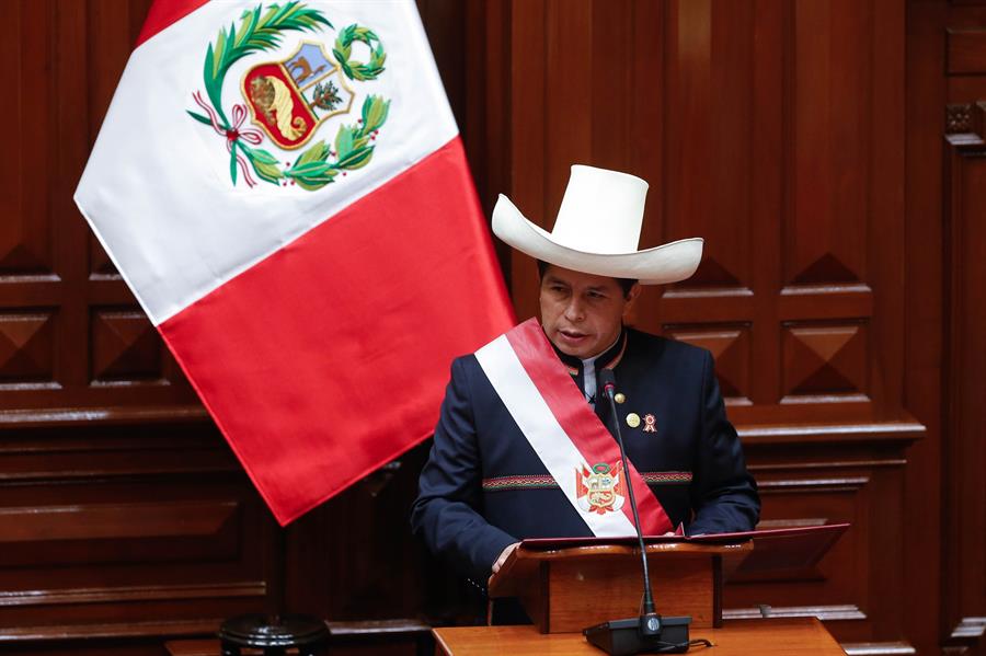 Presidente Peruano Pedro-Castillo
