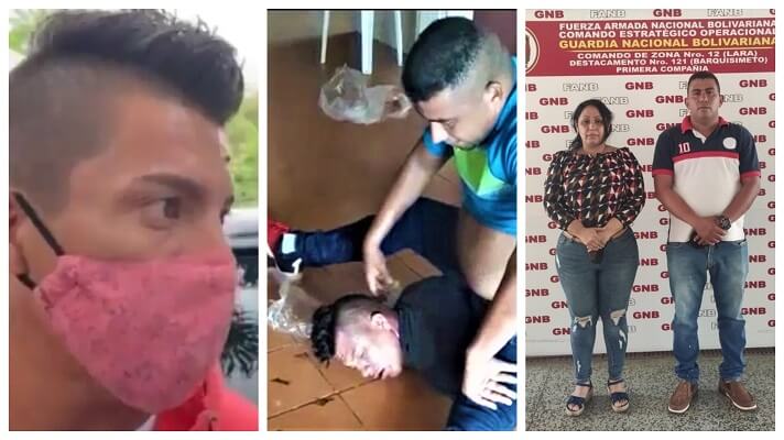 Hermis José Rivero Álvarez (21 años) estuvo a punto de morir torturado a manos del sargento de la Guardia Nacional Bolivariana, Yesin Antonio Linarez. También de su cómplice Luz Celeste Almao Carrera (41 años). Esta mujer, también militar, grabó de principio a fin todo lo sucedido.