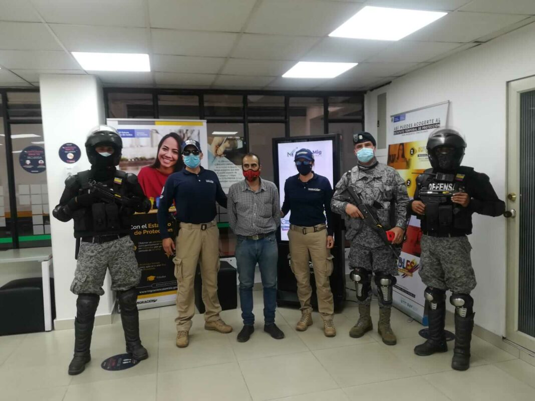 Samer Al Hasanieh fue detenido en el municipio de Madrid, muy cerca a la pista del aeropuerto El Dorado de Bogotá.