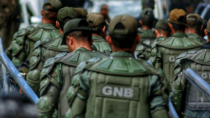 Barinas GNB desplegó dispositivo de seguridad en la zona.