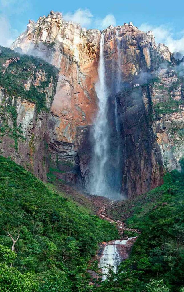 El Salto del ngel la catarata m s alta del mundo tiene 1 kil metro - Impacto Venezuela