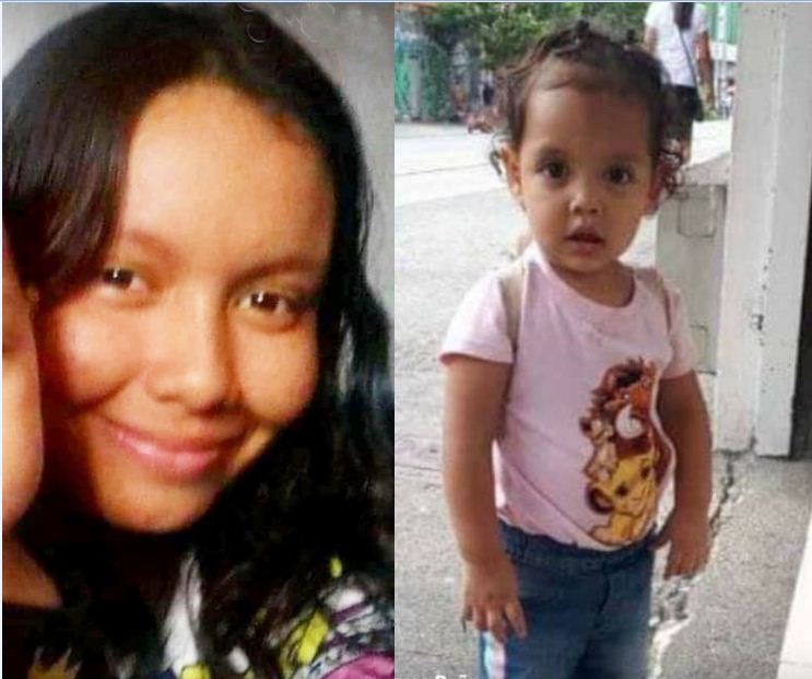 desaparecidas joven venezolana y su hija