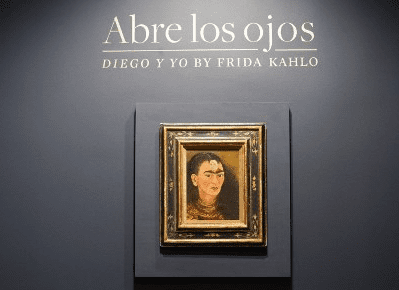 La obra de Frida fue comprada por un coleccionista argentino. Foto AFP