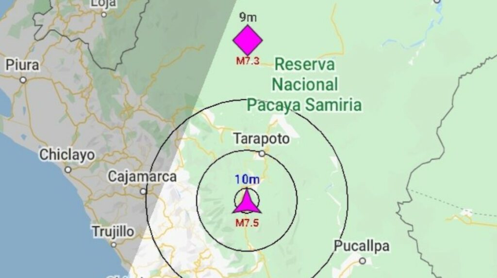 El terremoto en el norte de Perú se sintió en Colombia y Ecuador