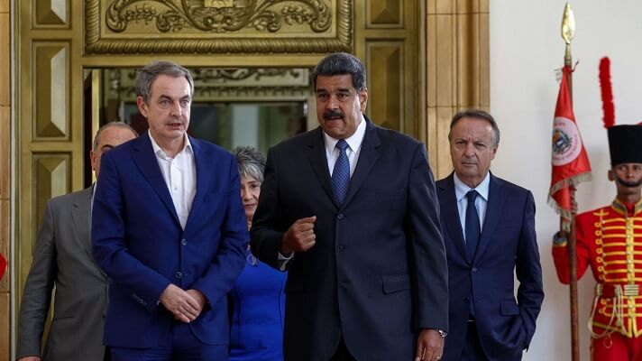 El expresidente del Gobierno español José Luis Rodríguez Zapatero consideró este martes, en México, que el diálogo entre la administración de Nicolás Maduro y la oposición 