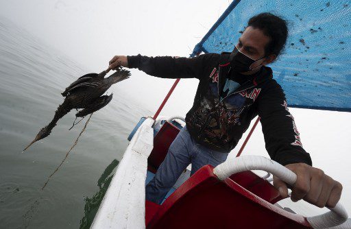 Miles de pescadores afectados por el derrame de crudo.