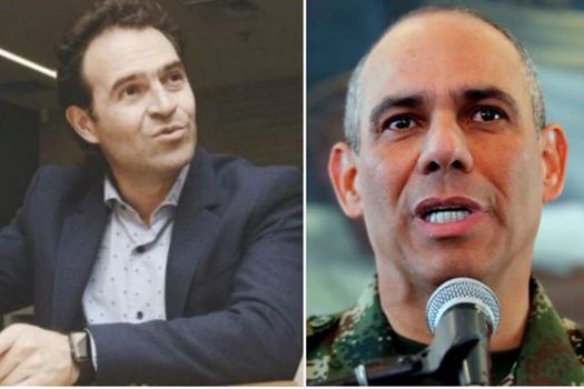 Choque de candidato presidencial colombiano con el jefe de las fuerzas militares