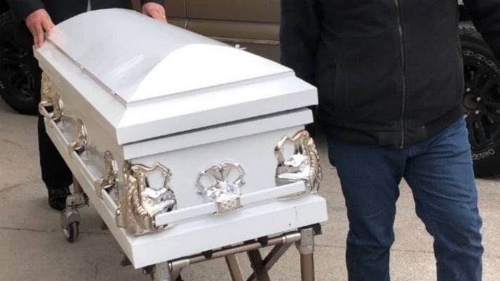 El cuerpo de la pequeña permanecía en una funeraria en México