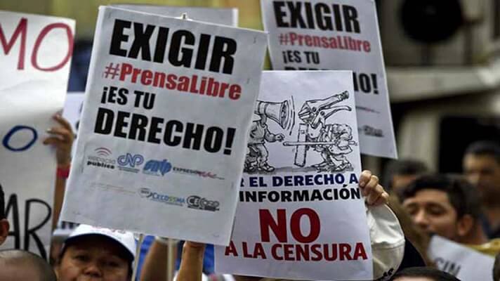 El primer mes de 2022 terminó con el registro de 24 casos que suman 57 violaciones del derecho a la libertad de expresión en Venezuela, reportó la ONG, Espacio Público.