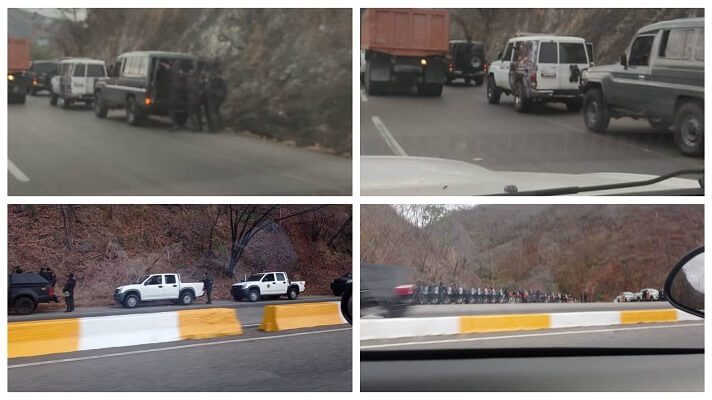 La mañana de este domingo se registra un intenso enfrentamiento armado entre bandas de delincuentes y funcionarios policiales, en la Autopista Regional del Centro (ARC).