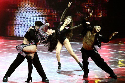 La española Chanel tuvo que conformarse con un puesto en el top 10 del Eurovisión 2022. Foto AFP