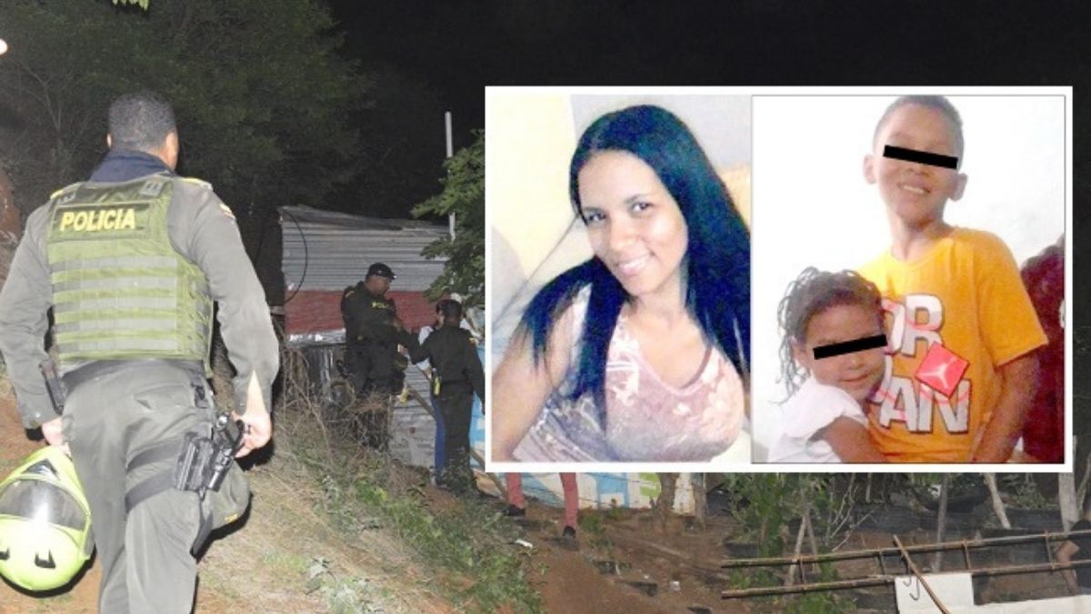 Las autoridades colombianas ofrecen 10 millones de pesos de recompensa por quien aporte información para capturar al autor del triple homicidio.
